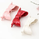 Roomtery Ceramic Bow-Shaped Candle Holder, view 2