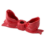 Roomtery Ceramic Bow-Shaped Candle Holder, view 6