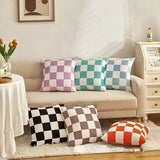Roomtery Checkered Cushion Cover, view 2
