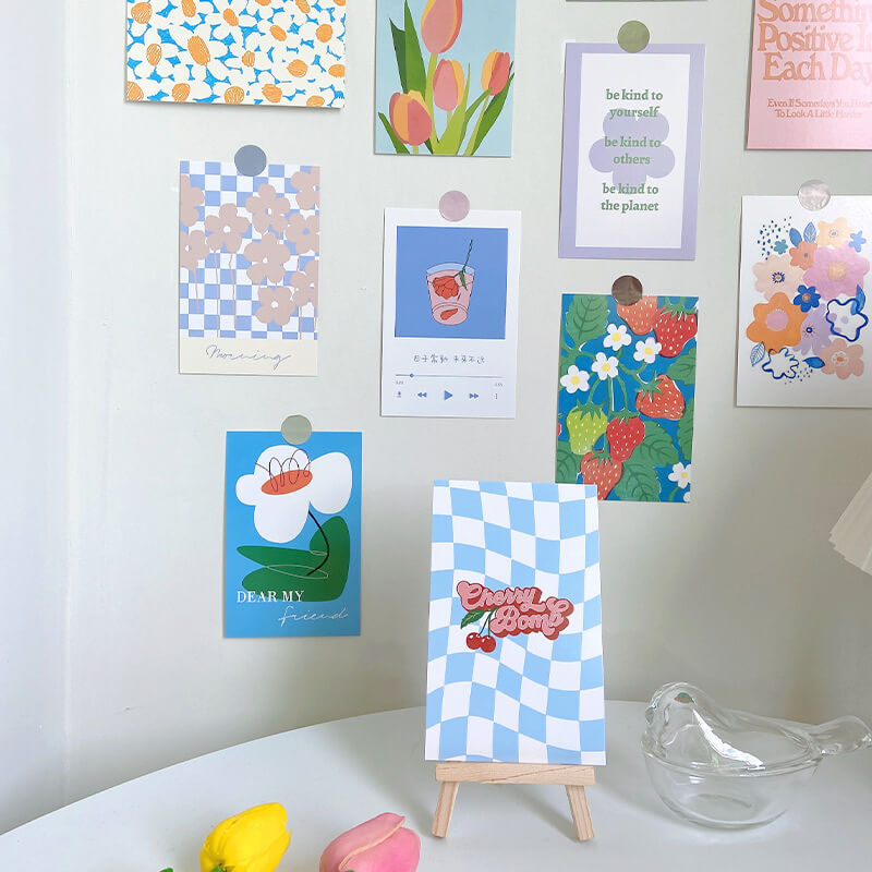 Roomtery Cherry Bomb Wall Collage Postcards