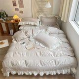 Roomtery Chic Girl Ruffle Bedding Set, view 5