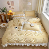 Roomtery Chic Girl Ruffle Bedding Set, view 6