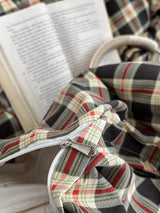 Roomtery Christmas Plaid Print Bedding Set, view 2