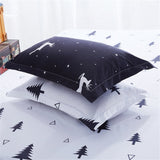 Roomtery Christmas Trees and Deers Bedding Set, view 4