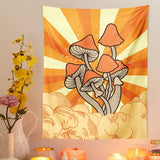 Roomtery Cloud Mushrooms Tapestry, view 2