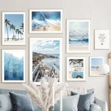 Roomtery Coastal Life Aesthetic Canvas Posters, view 3