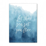Roomtery Coastal Life Aesthetic Canvas Posters, view 4