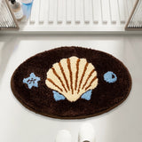Roomtery Coconut Girl Seashell Accent Rug, view 2