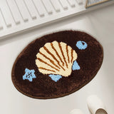 Roomtery Coconut Girl Seashell Accent Rug, view 4