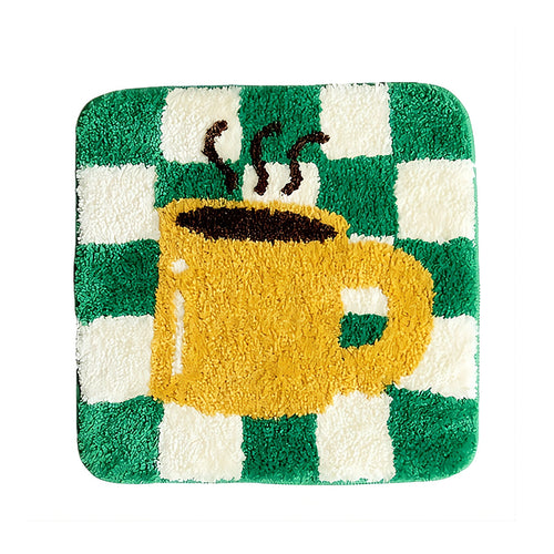 Roomtery Coffee Cup Tufted Seat Pad