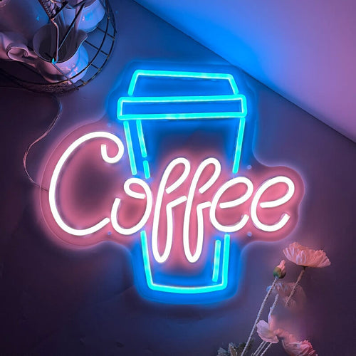 Roomtery Coffee Shop Neon Sign
