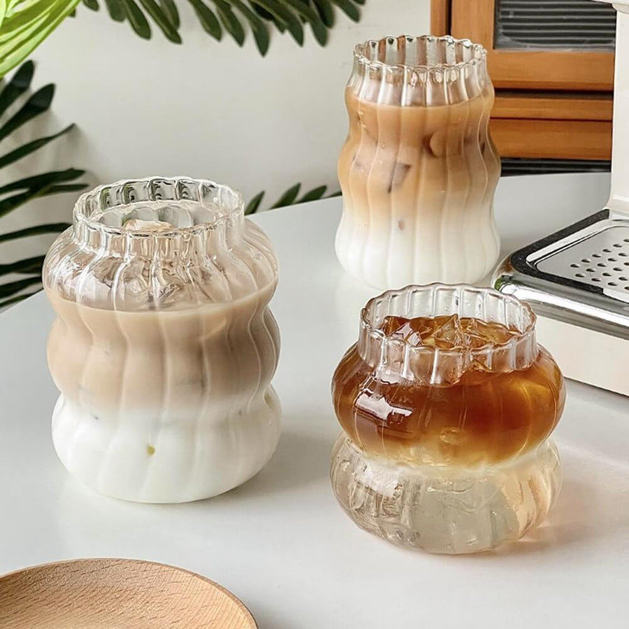Roomtery Cold Coffee Retro Glass Cup