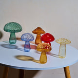 Roomtery Colored Glass Magic Mushroom Vase, view 2
