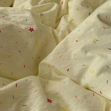 Roomtery Colorful Sprinkles Creamy Pastel Bedding Set, view 3