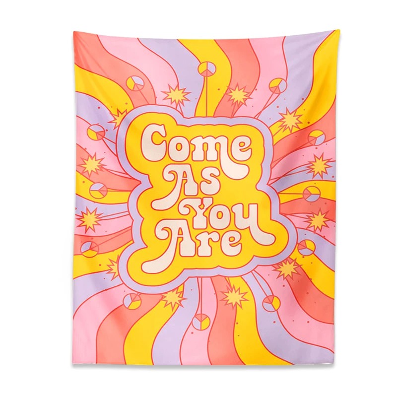 Roomtery Come as You Are Hippie Tapestry