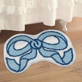Roomtery Coquette Aesthetic Bow Shaped Rug, view 4