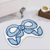Roomtery Coquette Aesthetic Bow Shaped Rug, view 5
