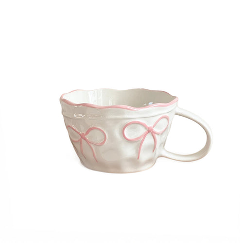 Roomtery Coquette Aesthetic Bows Tea Cup