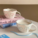 Roomtery Coquette Aesthetic Bows Tea Cup, view 2