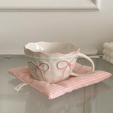 Roomtery Coquette Aesthetic Bows Tea Cup, view 3