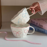 Roomtery Coquette Aesthetic Bows Tea Cup, view 5