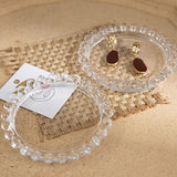 Roomtery Coquette Aesthetic Glass Jewelry Tray, view 3