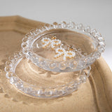 Roomtery Coquette Aesthetic Glass Jewelry Tray, view 4