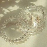 Roomtery Coquette Aesthetic Glass Jewelry Tray, view 5