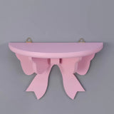 Roomtery Coquette Bow-Shaped Wooden Shelf, view 4