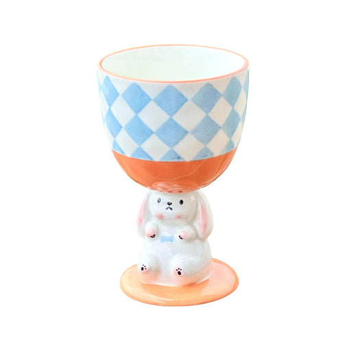 Roomtery Coquette Bunny Pedestal Cup