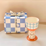 Roomtery Coquette Bunny Pedestal Cup, view 5