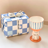 Roomtery Coquette Bunny Pedestal Cup, view 6