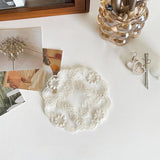 Roomtery Coquette Doily Lace Coaster, view 6