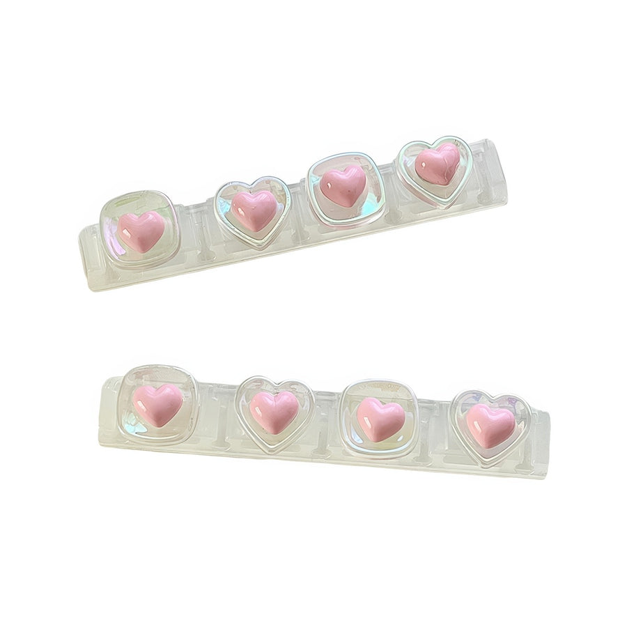 Roomtery Coquette Pink Hearts Cable Holder