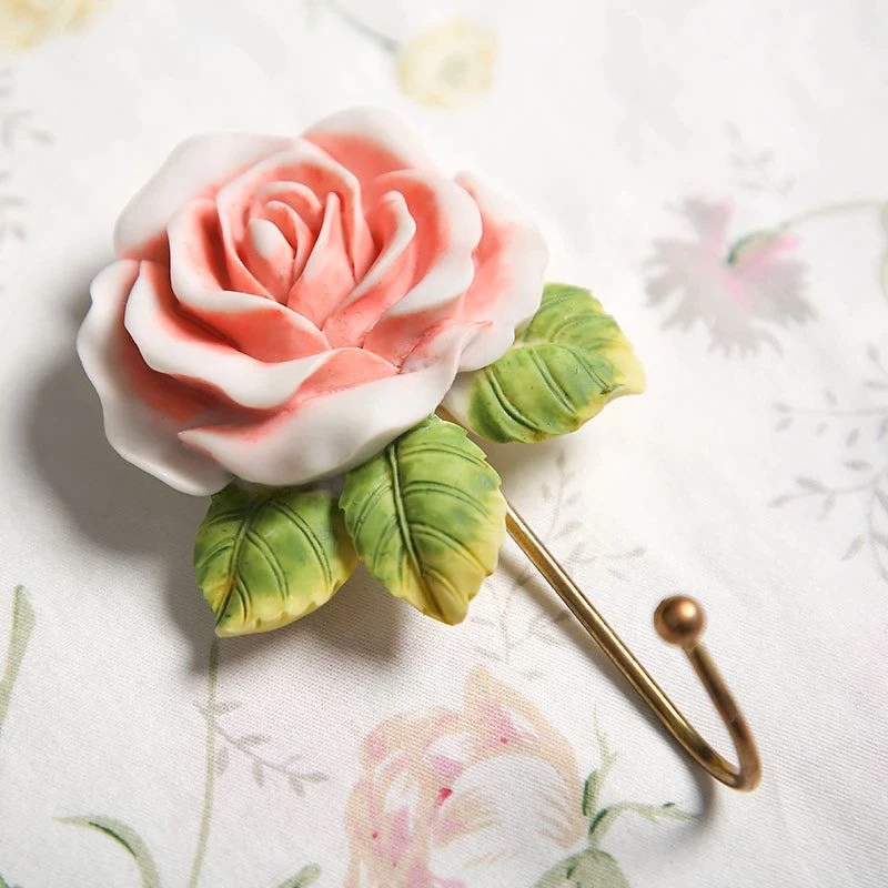 Roomtery Coquette Rose Wall Hook