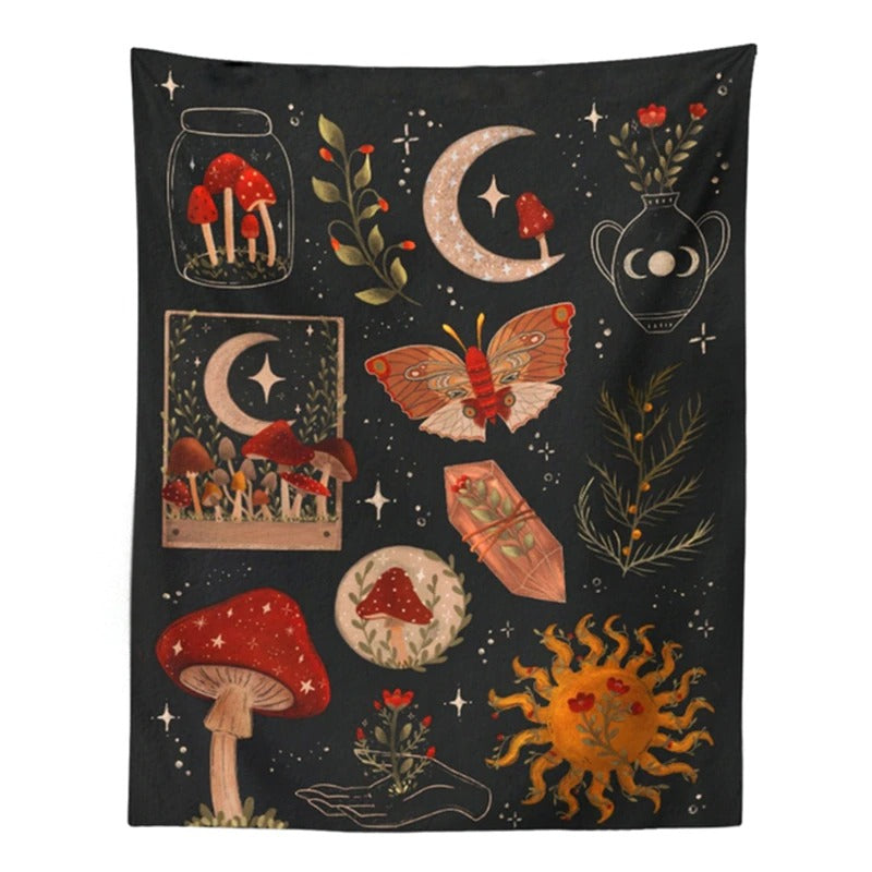 Roomtery Cosmo Amanita Tapestry