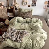 Roomtery Cottage Themed Green Tones Bedding Set, view 2