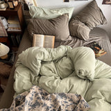 Roomtery Cottage Themed Green Tones Bedding Set, view 3