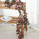 Roomtery Cottagecore Flower Garland, view 2