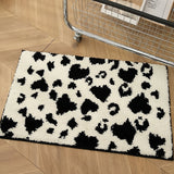 Roomtery Cow Print B&W Tufted Rug, view 3