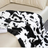 Roomtery Cow Spots Fluffy Blanket, view 3