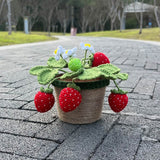 Roomtery Crochet Potted Strawberry Bush, view 6