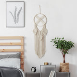 Roomtery The Cross Fringe Macrame Dreamcatcher, view 3