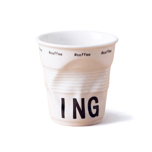 Roomtery Crumpled Coffee Cup Ceramic Cup