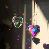 Roomtery Crystal Heart Suncatcher, view 2