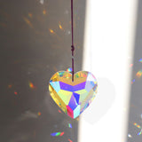 Roomtery Crystal Heart Suncatcher, view 3