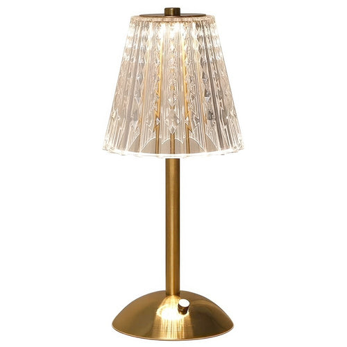 Roomtery Crystal Shade LED Table Lamp