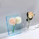 Roomtery Curved Wormhole Acrylic Flower Vase, view 3
