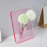 Roomtery Curved Wormhole Acrylic Flower Vase, view 5