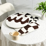 Roomtery Curvy Checker Mini Tufted Rug, view 6